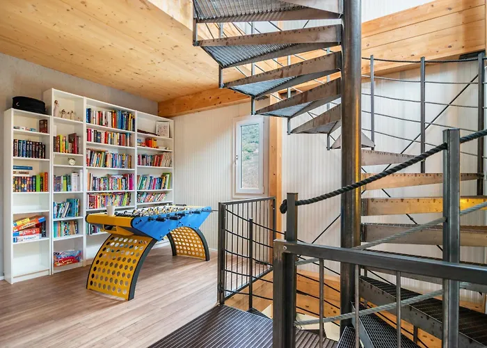 Moselbude Cube Mit Sauna Holiday home *