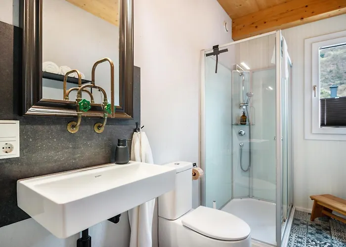 Holiday home Moselbude Cube Mit Sauna *