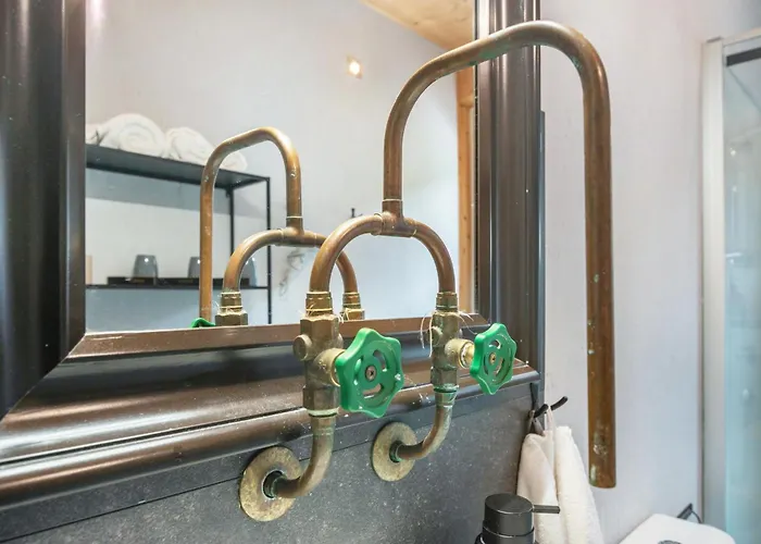 Moselbude Cube Mit Sauna Holiday home *