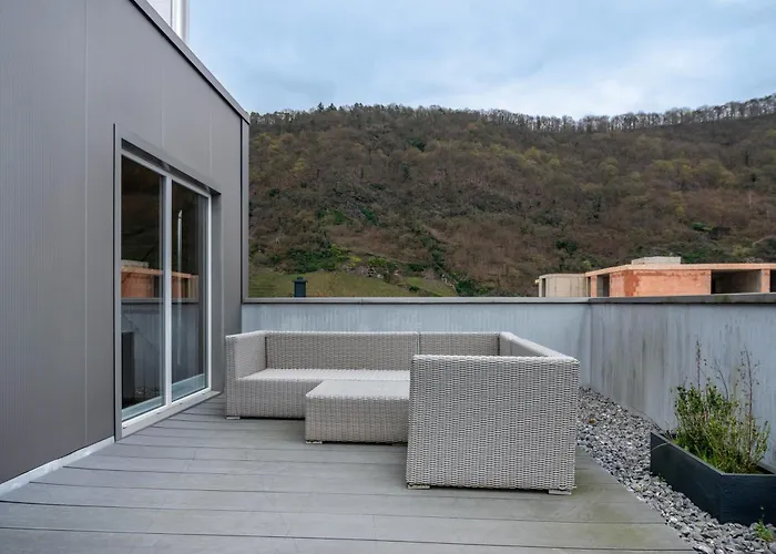 Moselbude Cube Mit Sauna Holiday home