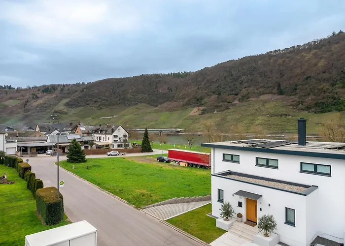 Moselbude Cube Mit Sauna Holiday home *